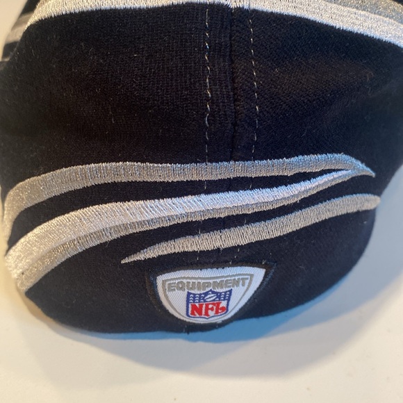 NWOT & Vintage NFL Raiders Tiger Stripe Coach’s Cap - Picture 5 of 10
